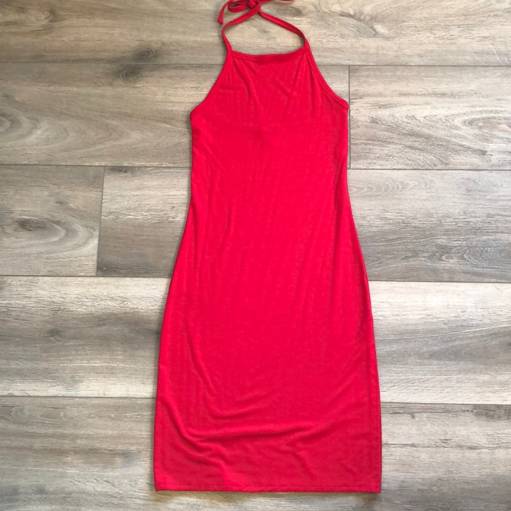 Red dress